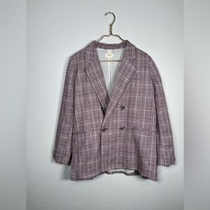 Anthropologie Maeve double breasted blazer size 4